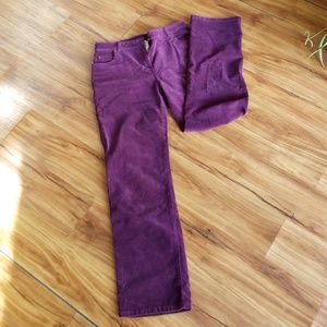 Woolrich Purple Corduroy Pants